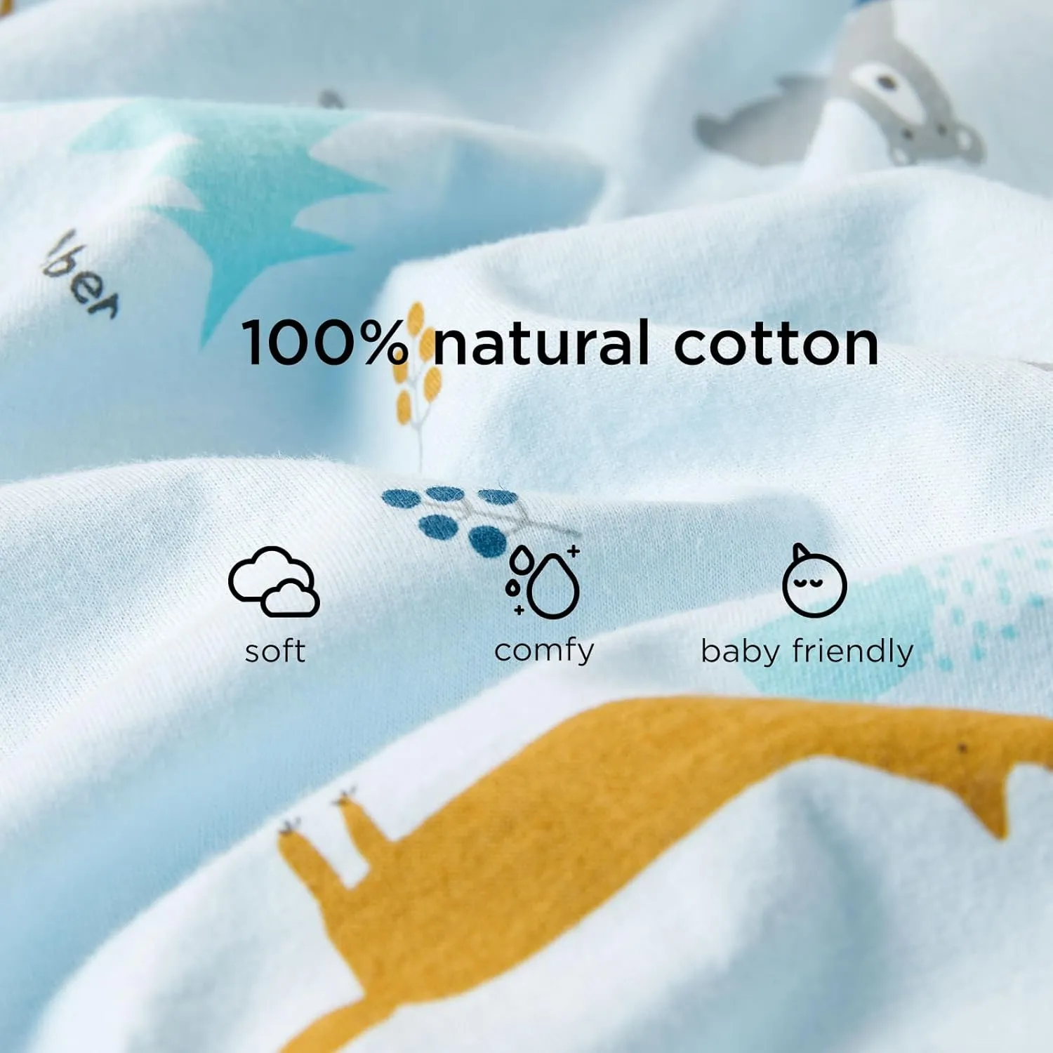 Duomiaomiao 2 Pack 0.5 TOG Toddler Sleep Sack 24-36 Months 100% Cotton Lightweight Baby Sleep Sack with Feet, Breathable Comfy Toddler Wearable Blanket