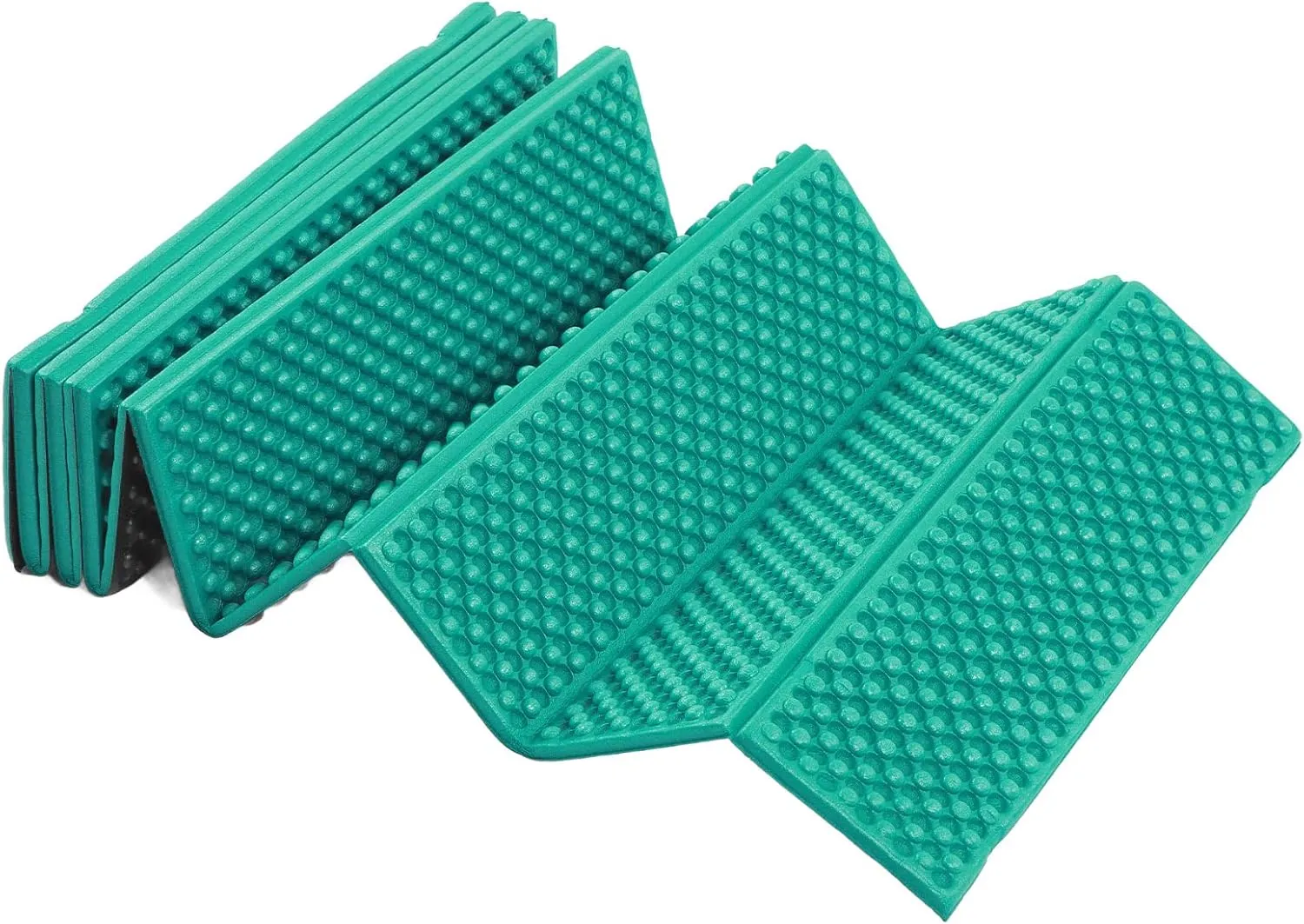 Egg Crate Folding Sleeping Pad, Foam Mat 186x57CM, Robust, for Outdoor Camping