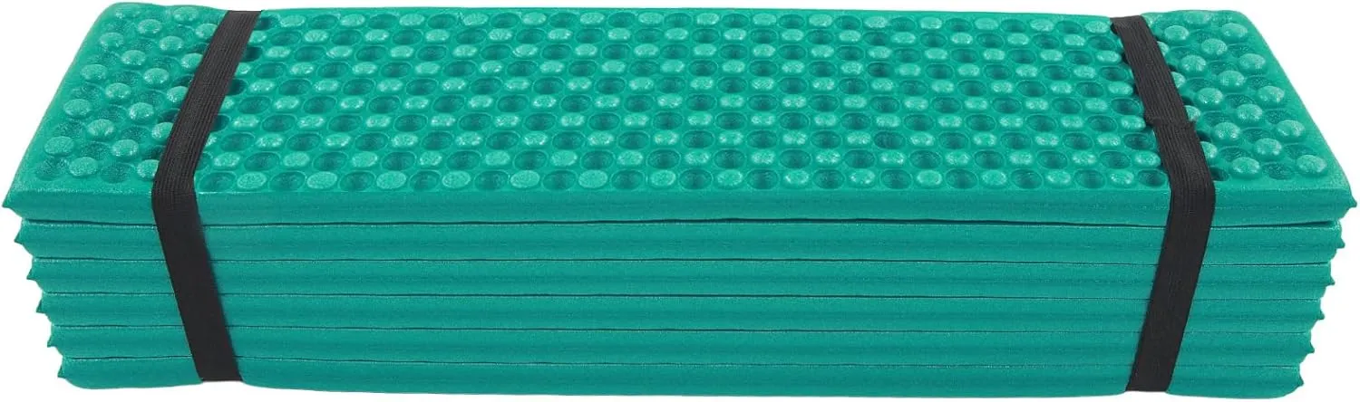 Egg Crate Folding Sleeping Pad, Foam Mat 186x57CM, Robust, for Outdoor Camping