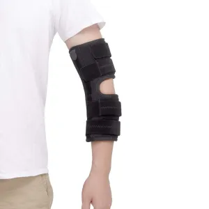 Elbow Brace for Ulnar Nerve Entrapment, Cubital Tunnel Brace for Sleeping, Adjustable Elbow Immobilizer for Tendonitis, Arthritis and Pain Relief, Elbow Stabilizer Brace for Men and Women(S/M)
