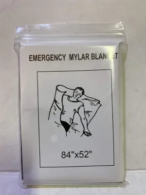 Emergency Survival Sleeping Blanket - 10 Pack