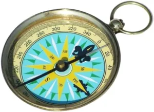 Engravable Magnetic Pocket Compass Nautical Brass Pocket Compass Nautical Designer Hiking Camping Compass
