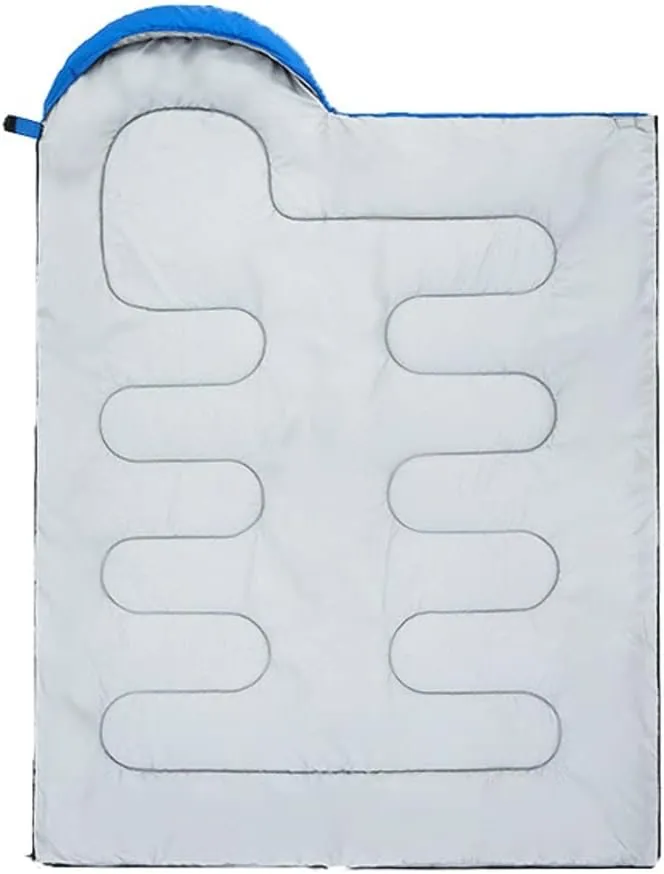 Envelope Sleeping Bag Spring, Autumn and Winter Four Seasons Outdoor Camping Adult Adult Travel Sleeping