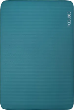 Exped MegaMat Duo Long Wide Plus - Self Inflating Soft Car Sleeping Mat, 4” Foam Pad, Pump Included