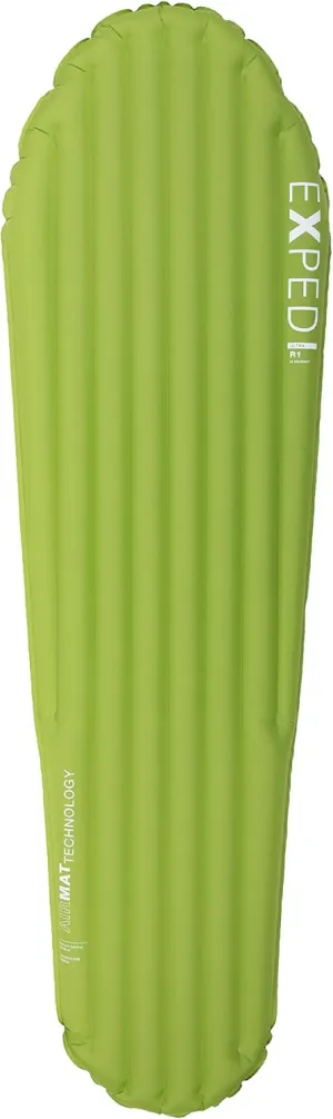 Exped Ultra Series: 1R, 3R, 5R, 7R Single & Duo - Lightweight Backpacking Mat - Packable and Comfortable - Sleeping Pad with Pumpbag for Self-Inflation