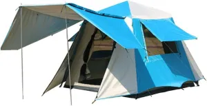 Family Camping Tent 3-4 Person Tents Automatic Quick Open Waterproof Four Sides Breathable Outdoor Hiking Tents