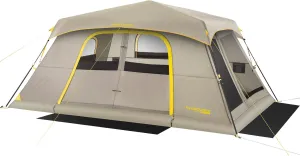FanttikOutdoor Zeta C8 Air/C10 Air Camping Tent, Lightweight 10 Person Instant Cabin Tent Setup in 60s, 20% Lighter, Ultralight with Carry Bag for Family Camping & Hiking, Upgraded Ventilation