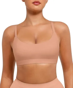FeelinGirl Seamless Bras Wireless Bralettes for Women, No Wire Unlined Comfort Buttery Soft for Sleep Everyday Bras