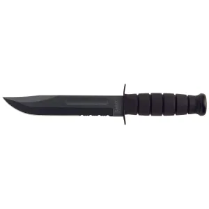 Fighting-utility Knife-black-clampack