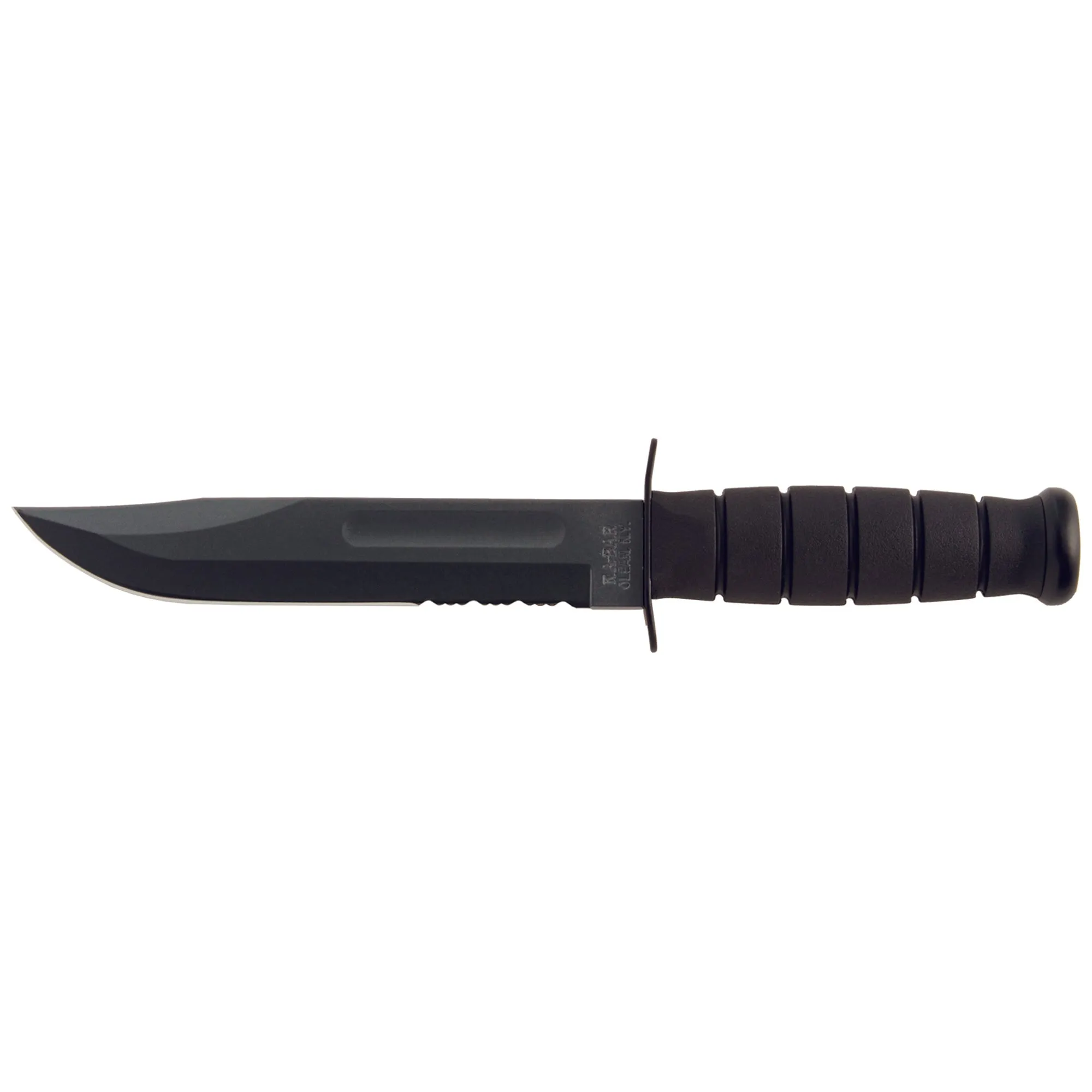 Fighting-utility Knife-black-clampack