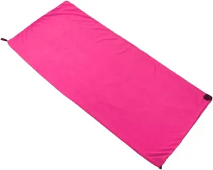 Fleece Sleeping Bag Liner Thermal with Zipper Multifunction Warm Sleeping Bag Blanket Liner for Trekking Traveling Adults