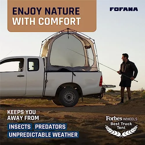 Fofana Truck Bed Tent Quick Easy Automatic Setup