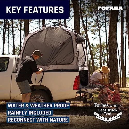 Fofana Truck Bed Tent Quick Easy Automatic Setup