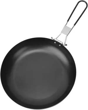 Foldable Camping Pan,Outdoor Portable Non-Stick Pan for Outdoor Camping Hiking and Picnic