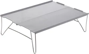 Foldable Camping Table Camping Table Portable Folding Camping Side Table Aluminum Tables Top Waterproof Travel Table Fold Up Lightweight Table
