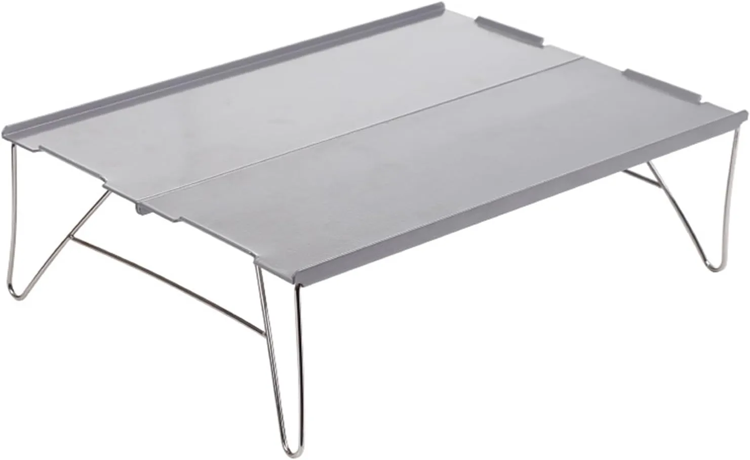 Foldable Camping Table Camping Table Portable Folding Camping Side Table Aluminum Tables Top Waterproof Travel Table Fold Up Lightweight Table