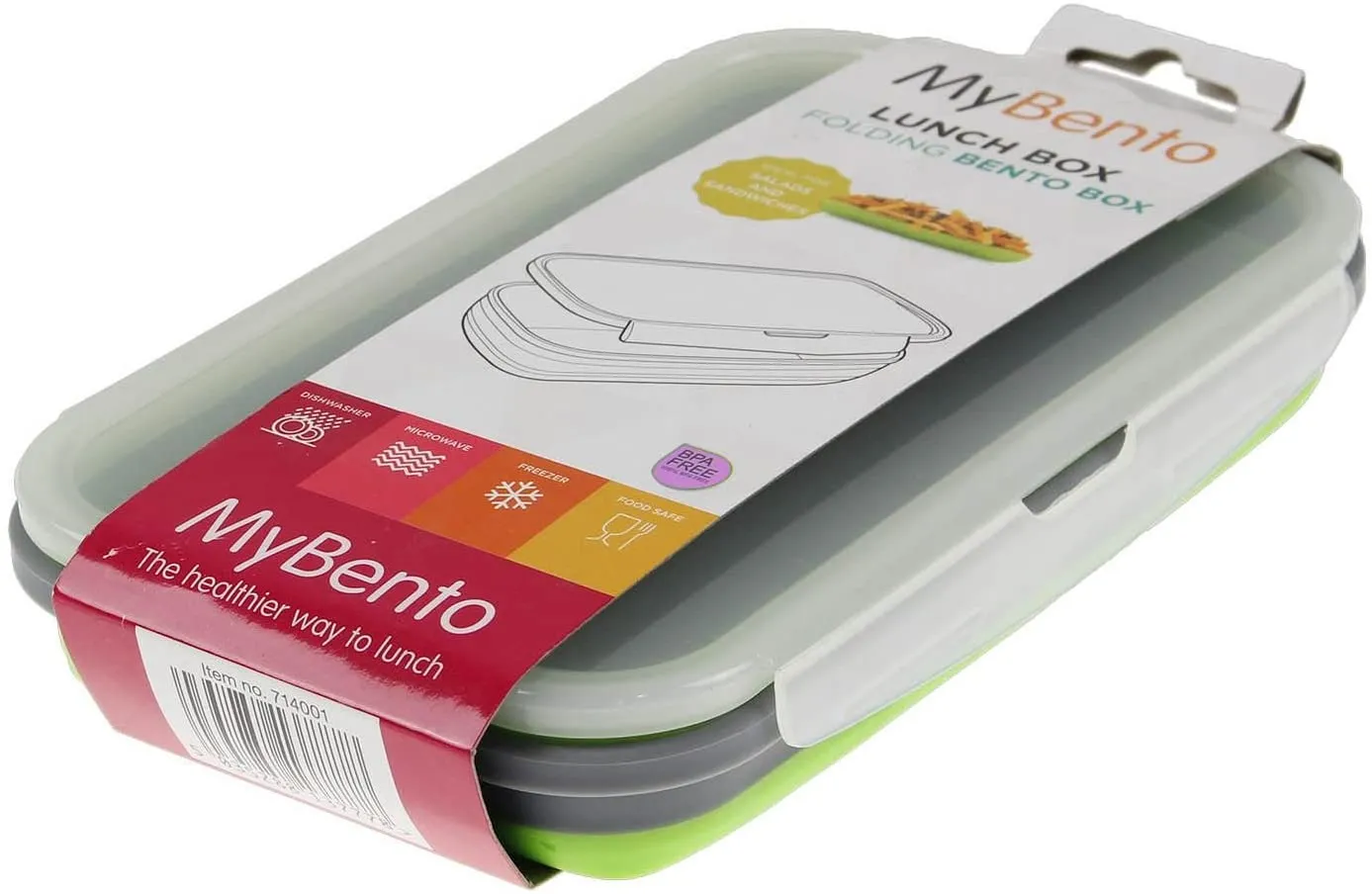 Foldable Container With Cutlery