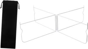 Foldable Cooler Stand Foldable Stand Rack Stainless Steel Folding Ice Box Holder Suitcase Rack for BBQ Outdoor Hiking Picnic