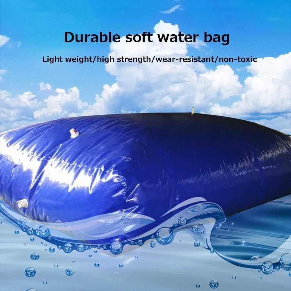 Foldable Rain Barrel Water Tank, Large Capacity Outdoor Water Storage Bag with Faucet for Garden & Vehicle-Mounted Use (100L-2000L)(100L(26gal))