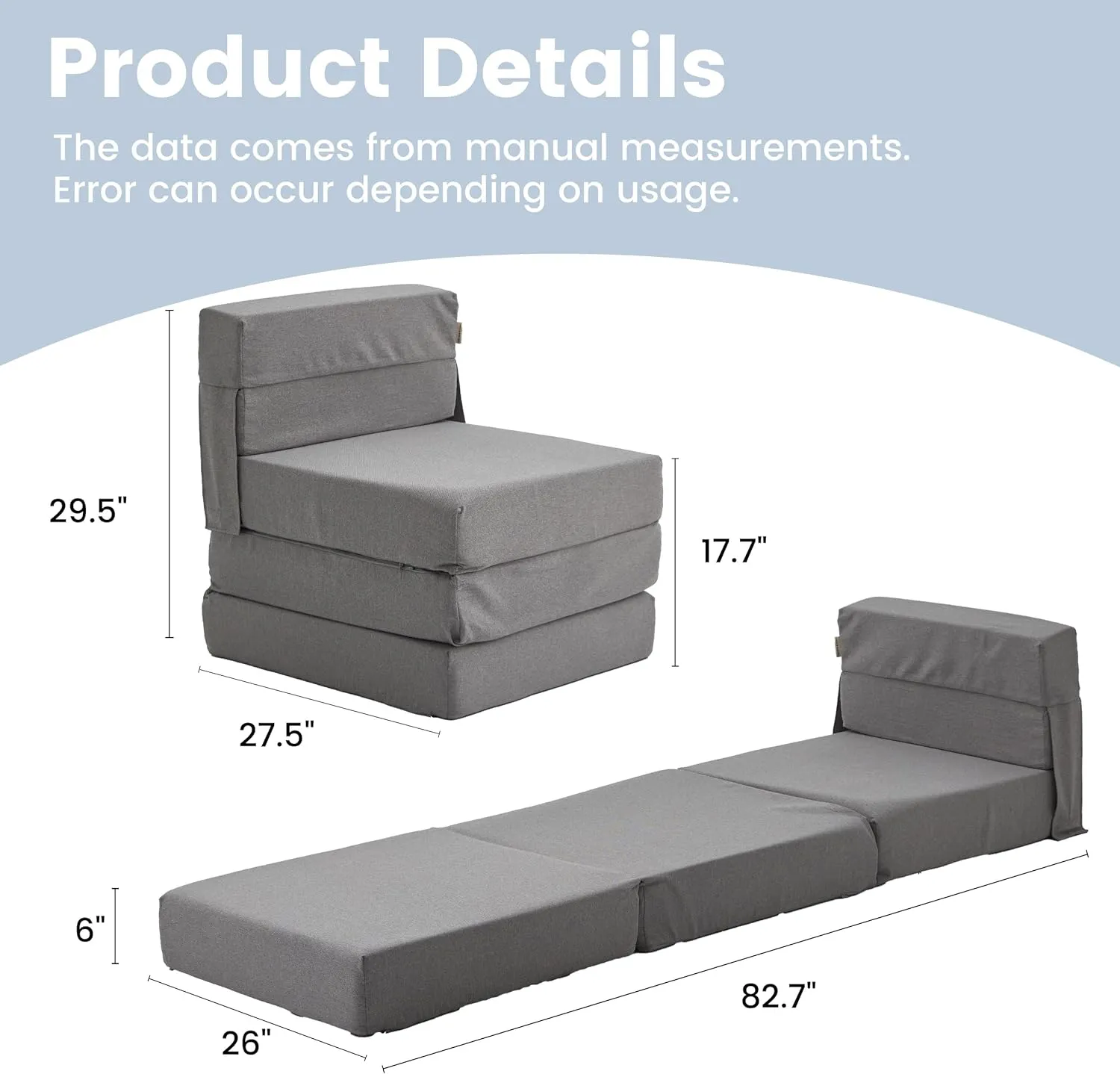 Foldable Sofa Bed