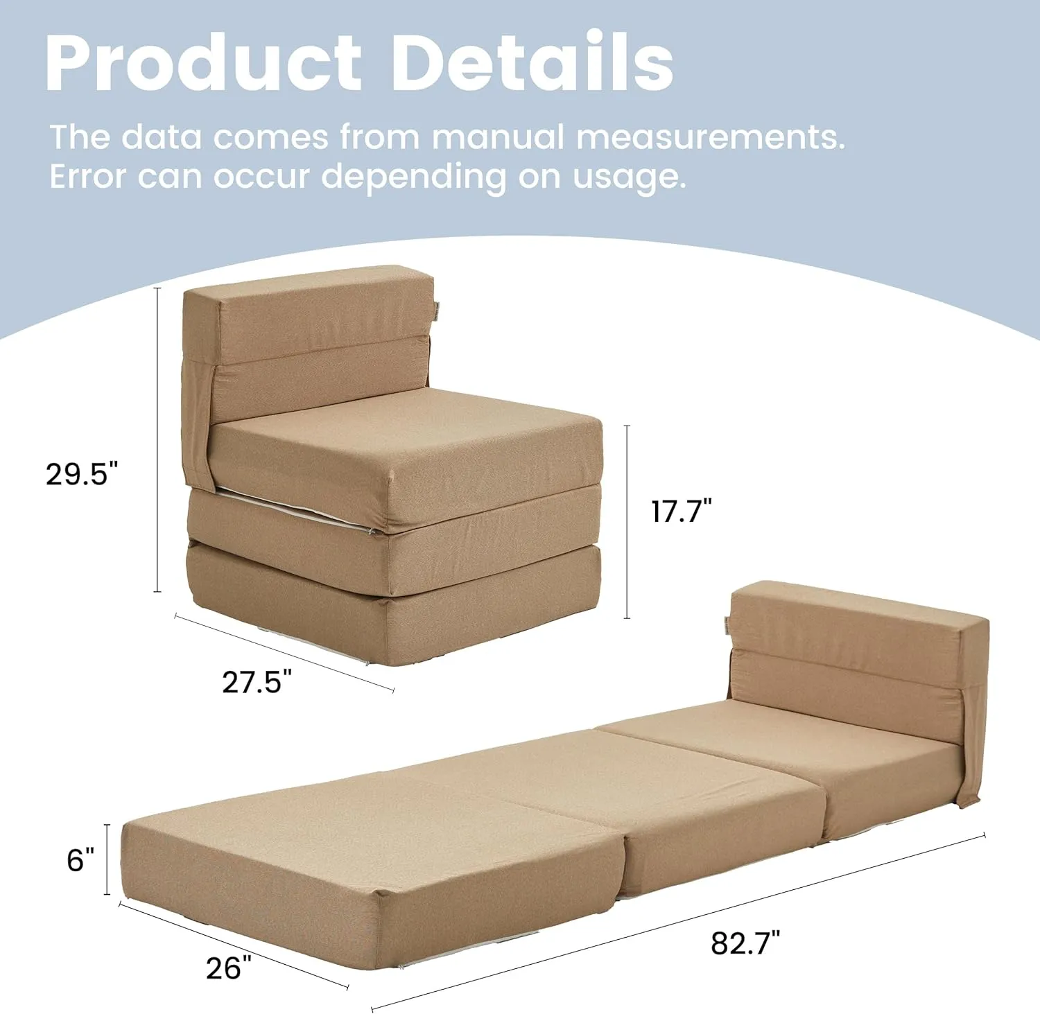 Foldable Sofa Bed