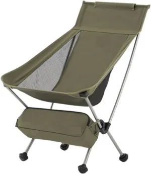 Folding Chairs Outdoor Camping Ultralight Backpack Camping Chair Travel Hiking Foldable Portable Outdoor Beach Backpack Seat, Breathable Double-Sided Mesh Camping Chair