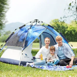 Folding Equipment Rainproof Thickened Camping Picnic Safety-assured Beach Automatic Trustworthy assistance