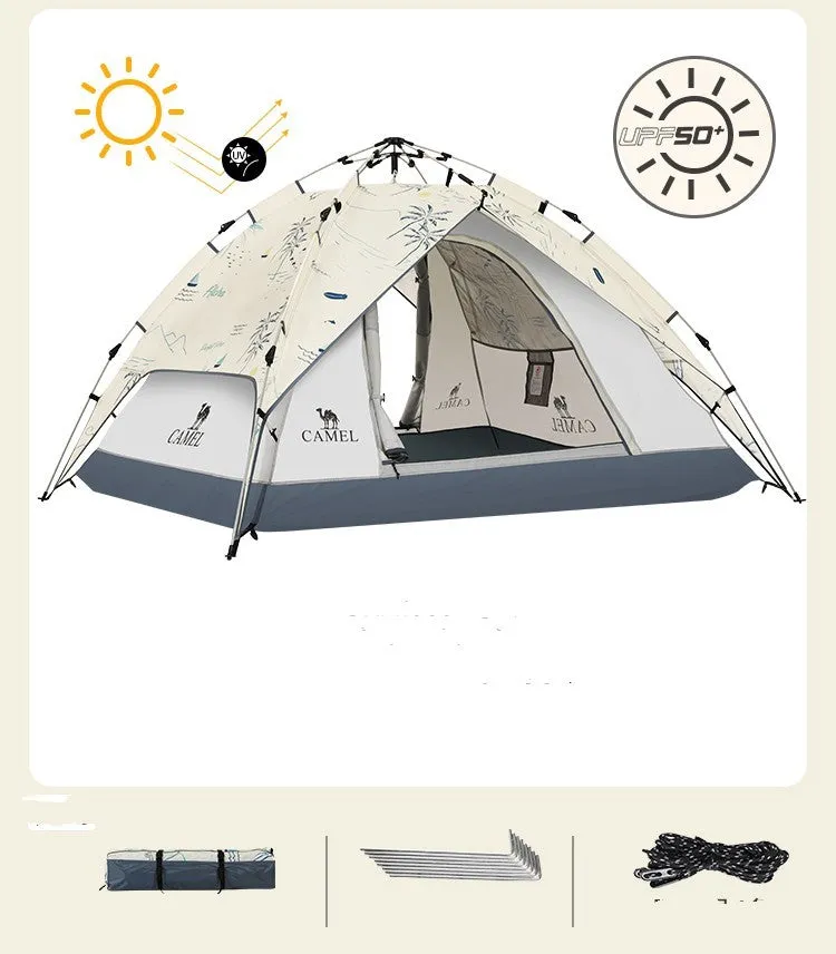 Folding Equipment Rainproof Thickened Camping Picnic Safety-assured Beach Automatic Trustworthy assistance