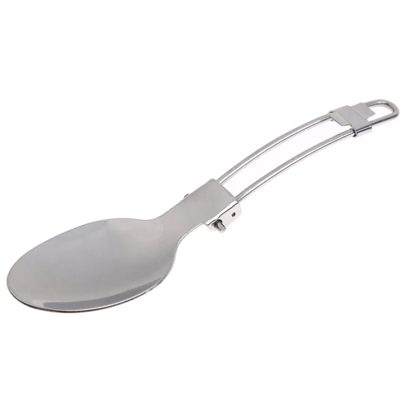 Folding Fork and Spoon Tab with Bag