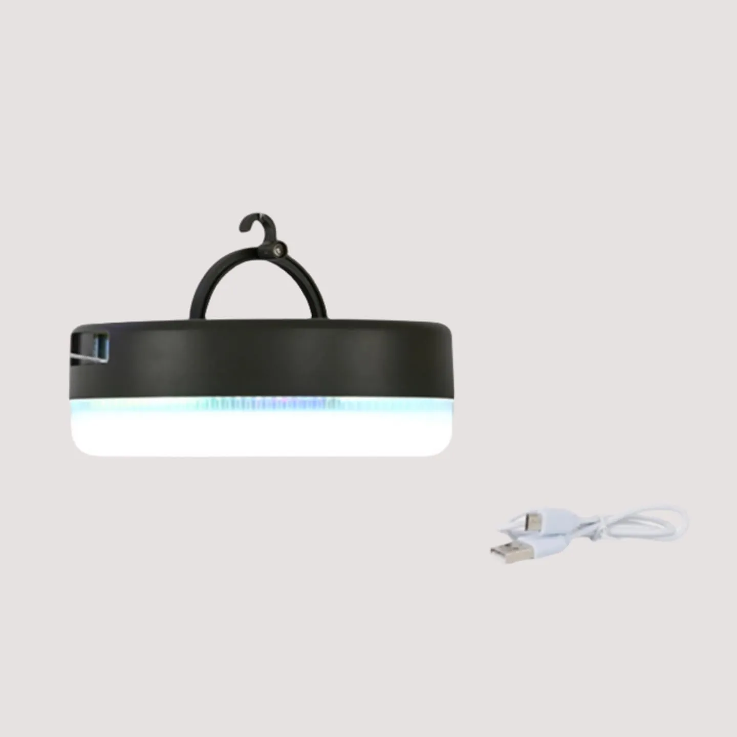 Galaxy LED Camping Light, Waterproof Outdoor Hanging Lamp, Long Battery Life, Multifunctional (Warm Light)