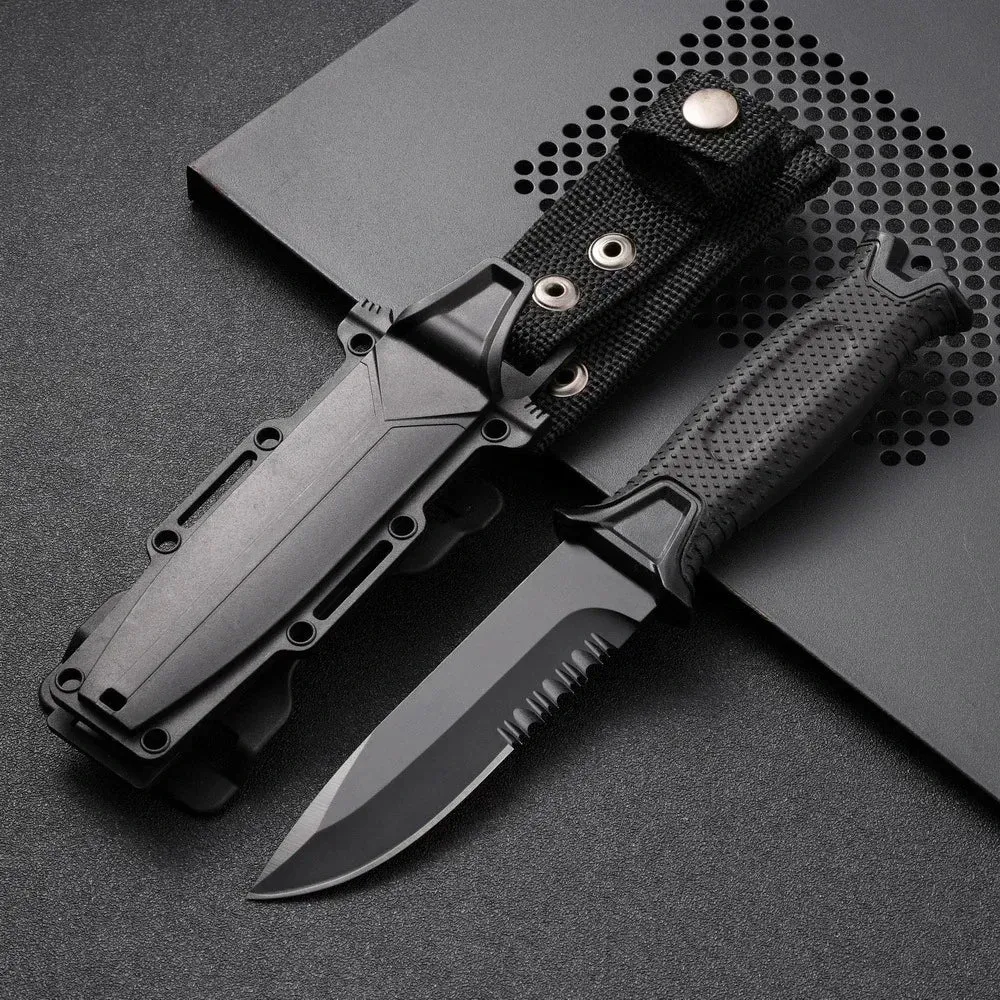 GB GEAR StrongArm G1500 Fixed Blade Knife 8Cr13Mov Stainless Steel
