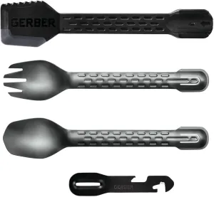 Gerber Multifunctional Flatware, ComplEAT, Black, 31-003464
