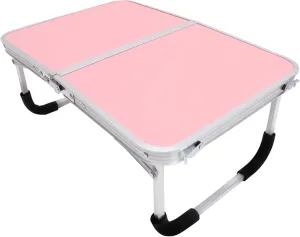 GLEAVI Portable Table Bed Desk for Camping Home Use Convenient Small Reading Dining Table Lightweight Design