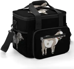 Goat Cooler Insulated Bag Portable Ice Chest Box Insulated Waterproof Backpack with Handle
