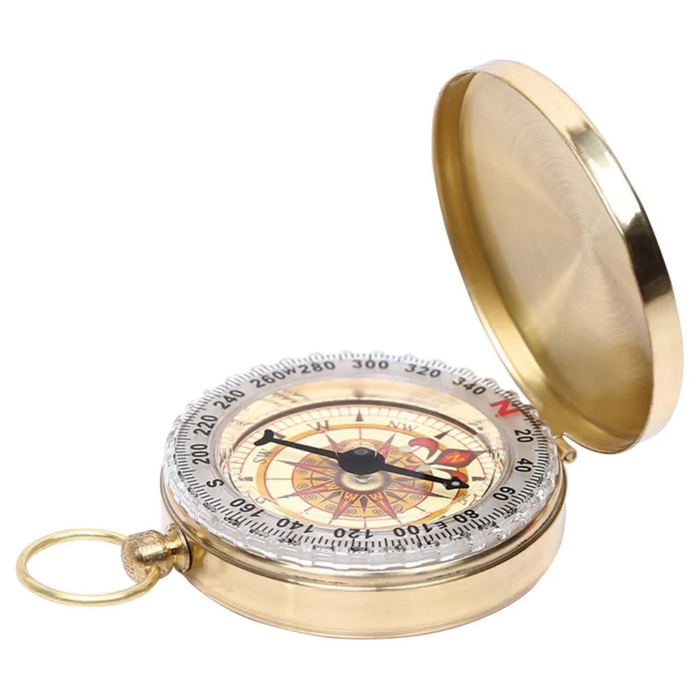 Gold Plated Compass