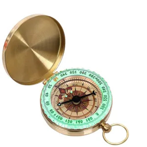 Gold Plated Compass