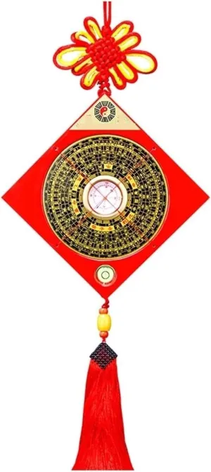Gossip Compass,Feng Shui Compass,Eight Diagrams Plate High-Precision Professional Pure Copper Comprehensive Compass Compass Compass Home Pendant Ancient Chinese Compass (Color : A) (Color : B)