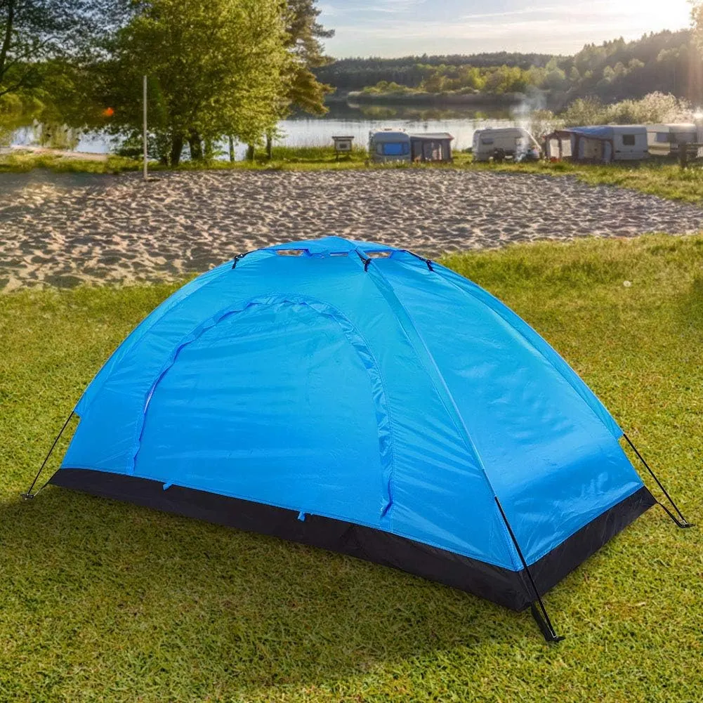 GOTOTOP Single Person Tent 1 Person Camping Backpacking Tent Lightweight Waterproofing for Outdoor Camping Climbing Fishing