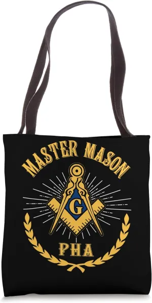 Greats Masonic Prince Hall PHA Master Mason Father's Day Tote Bag
