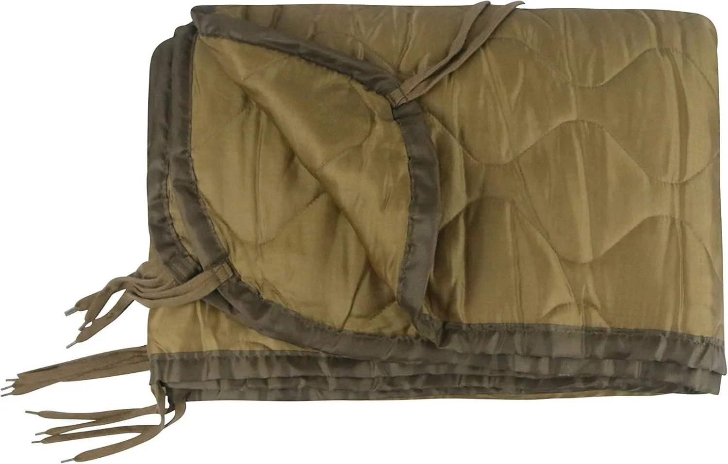 Greencity Tactical Military Woobie Blanket Poncho Liner Camping Thermal Insulated Drawstring Carry Bag Waterproof Outdoor Activities Hiking Traving