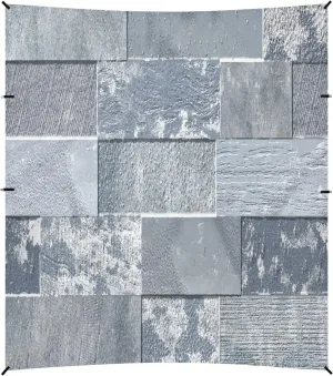 Grey Wall Tiles Design Beach Tent Camping Sun Shelters Portable Outdoor Canopy Sun Shade for Camping Trips Fishing Backyard Fun or Picnics Easy Setup with Carrying Bag