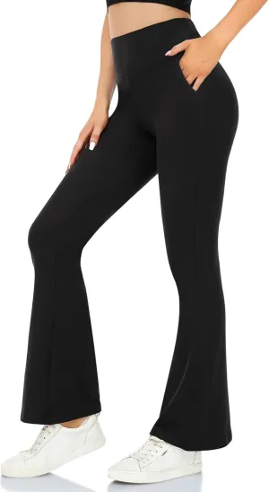 GROTEEN Flare Leggings for Women-Bootcut Yoga Pants for Women High Waisted Workout Bootleg Work Pants Dress Pants