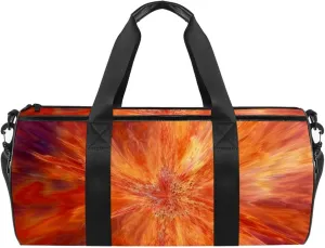 Gym Bag for Women,Small Gym Bag for Men,Visual Sun Sunlight,Overnight Bag