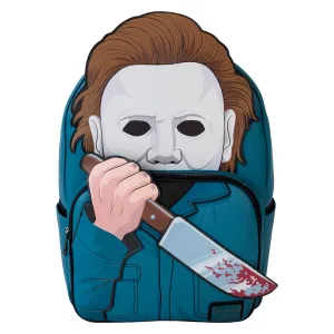 Halloween Michael Myers Cosplay Loungefly Glow Full-Size Backpack