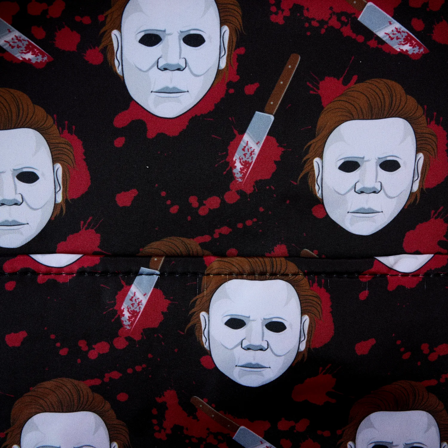 Halloween Michael Myers Cosplay Loungefly Glow Full-Size Backpack
