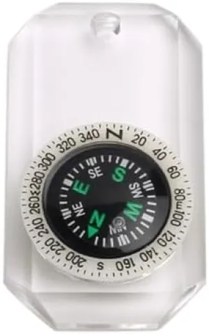 Hang Compass Outdoor Hiking Compass with Glow-in-The-Dark Pendant