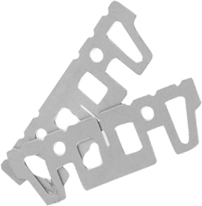 Happyyami 4 Sets Titanium Material Outdoor Stove Stand Camping Wok Holder for Electric Gas Stove