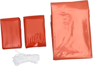 Happyyami Emergency Tent Set Sleeping Bag for Camping Survival Sleeping Sack Outdoor Sleeping Sack Portable