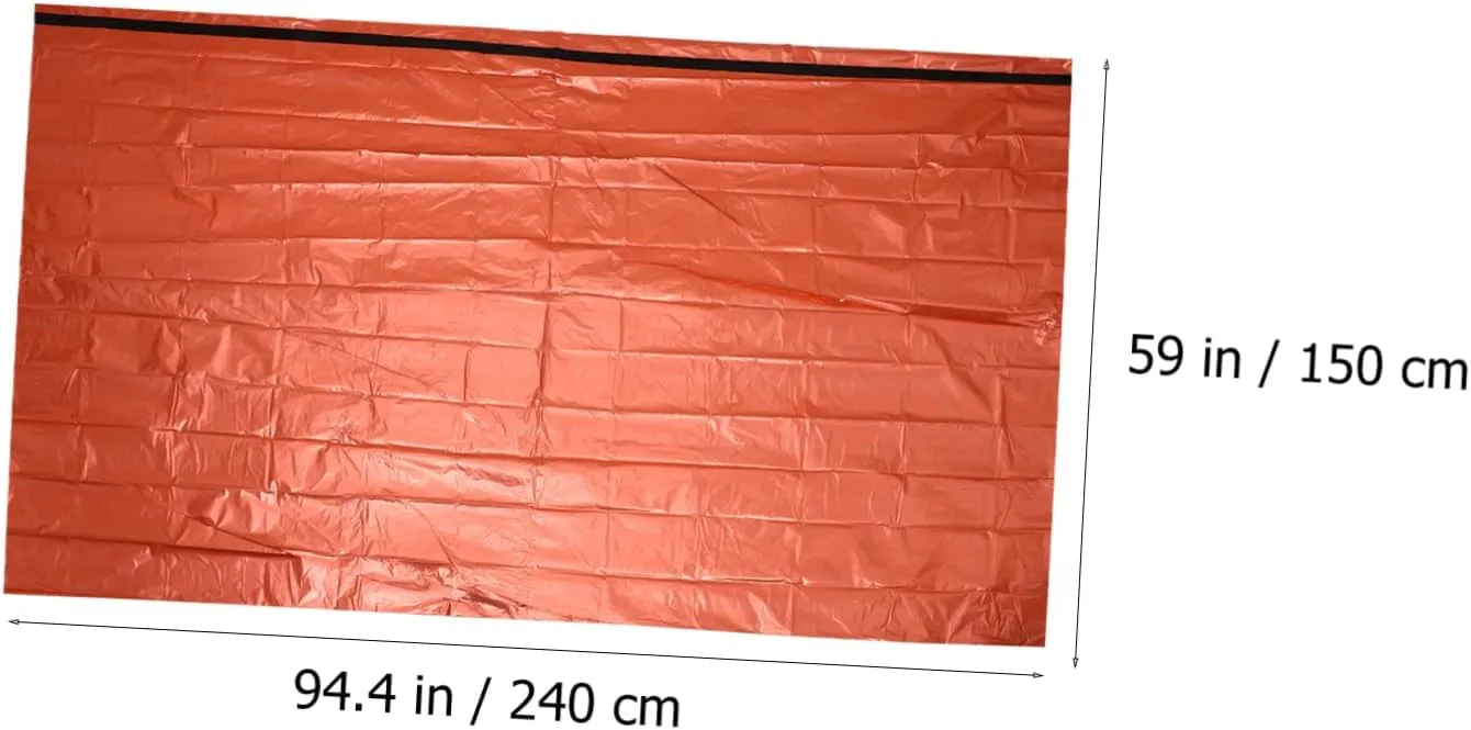 Happyyami Emergency Tent Set Sleeping Bag for Camping Survival Sleeping Sack Outdoor Sleeping Sack Portable