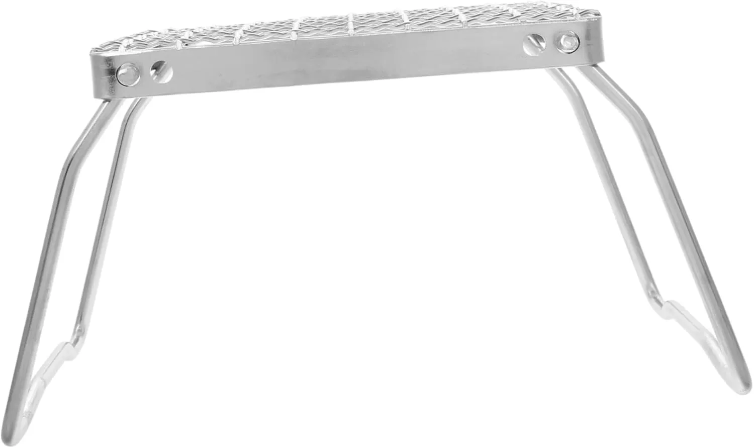 Happyyami Stainless Steel Outdoor Pot Rack Camping Portable Stove Accessory Folding Grill Grate for Campfire Bbq